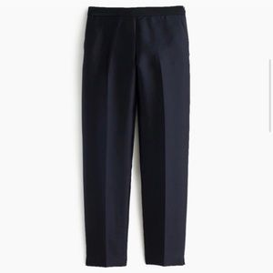 NWT J.Crew Satin Cigarette Trousers
